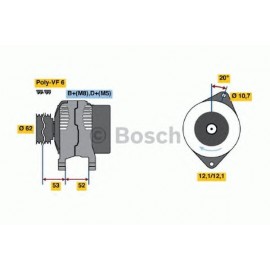 Alternatore marca BOSCH 0 986 049 231