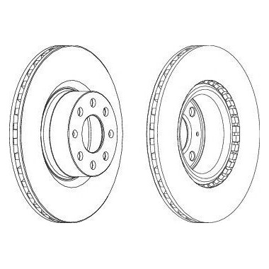Coppia dischi freno Originali FIAT, ventilati Coppia dischi freno Originali FIAT, ventilati
