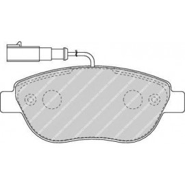 Kit pastiglie freno, Freno a disco, Originali Fiat