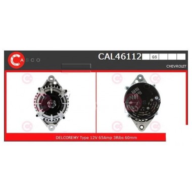 Alternatore marca CASCO CAL46112GS