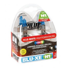 2x Lampadina alogena Blu-Xe 12V - H1 - 100W, HIGH POWER RACING