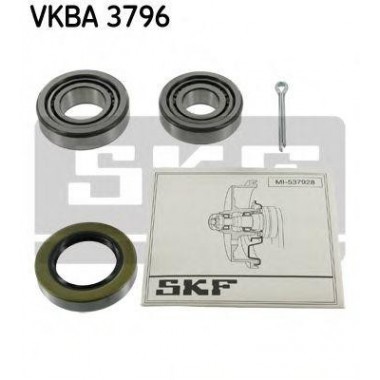 Kit cuscinetto ruota Assale posteriore, SKF (VKBA3796)