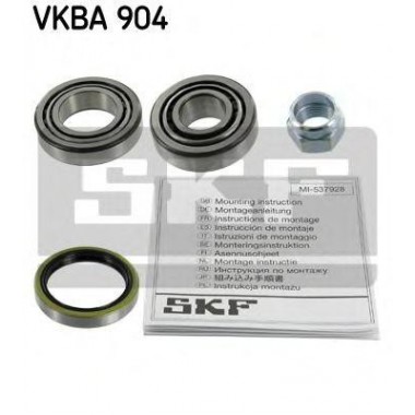 Kit cuscinetto ruota Assale posteriore, SKF (VKBA3796)