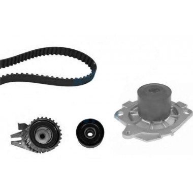 Kit distribuzione, kit cinghie dentate e pompa acqua, Originale Fiat (71771584) Kit distribuzione, kit cinghie dentate e pompa acqua, Originale Fiat (71771584)