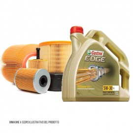 Kit tagliando 4 FILTRI + CASTROL EDGE 5W30 5LT, Bmw F30