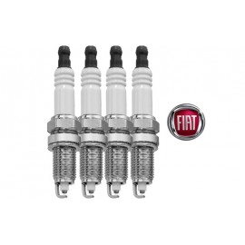 Set 4 Candele accensione ORIGINALI FIAT (55190788)