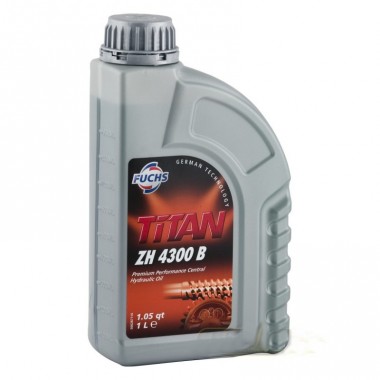 Olio Fuchs TITAN ZH 4300 B Idraulico Premium Performance Central 1Lt Olio Fuchs TITAN ZH 4300 B Idraulico Premium Performance Central 1Lt