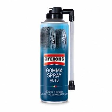 AREXONS gomma spray auto 300 ML ripara pneumatici forati (8473)