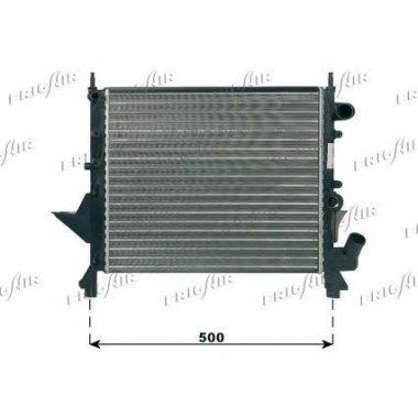 Radiatore, Raffreddamento motore FRIGAIR (0109.3071) Radiatore, Raffreddamento motore FRIGAIR (0109.3071)
