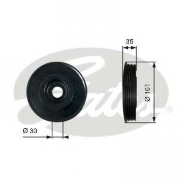 Puleggia cinghia, Albero a gomiti Gates (TVD1025) Puleggia cinghia, Albero a gomiti Gates (TVD1025)