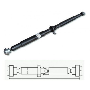 Albero cardanico, Trasmissione al ponte Originale Fiat Panda (169) (55222107) Albero cardanico, Trasmissione al ponte Originale Fiat Panda (169) (55222107)