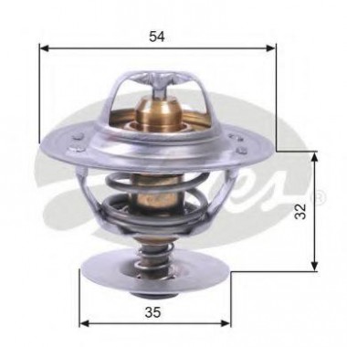 Termostato, Refrigerante GATES (TH11287G1)