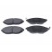 Kit pastiglie freno, Freno a disco Assale anteriore BLUE PRINT (ADG042141)