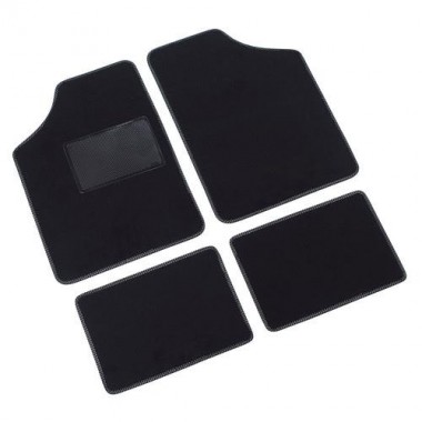 Lampa 26850 Supra Set Tappetini, serie tappeti 4 pezzi - A - Nero Lampa 26850 Supra Set Tappetini, serie tappeti 4 pezzi - A - Nero