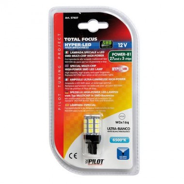 Hyper-Led Power 81 - 12V - (W21/5W) Hyper-Led Power 81 - 12V - (W21/5W)