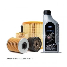 Kit tagliando 3 filtri e 7 litri olio motore Ford Formula F 5W30 (PR2991/18)