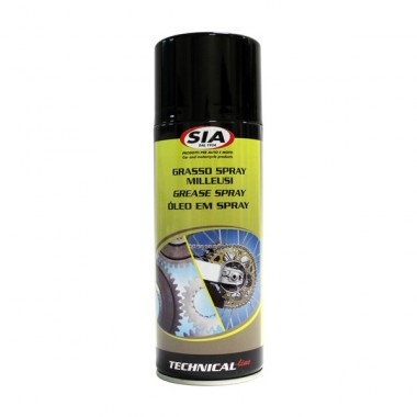 Grasso spray lubrificante multiuso SIA 400 ml Grasso spray lubrificante multiuso SIA 400 ml