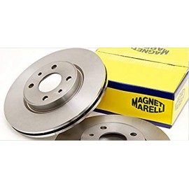 Coppia Dischi freno Assale anteriore, Ø: 257mm, Pieno (Magneti Marelli)