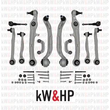 Kit bracci oscillanti anteriori AUDI A4/A5/Q5 DAL 2007 (10 PEZZI) (KW13003)