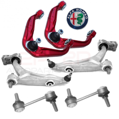KIT BRACCI SOSPENSIONE ANTERIORI ALFA ROMEO 159 BRERA SPIDER FRAP/kW&HP BRA438 KIT BRACCI SOSPENSIONE ANTERIORI ALFA ROMEO 159 BRERA SPIDER FRAP/kW&HP BRA438