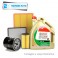 Kit 4 Filtri + 5Lt olio Castrol 5W30 FIAT CROMA 1.9 MJet 110kW