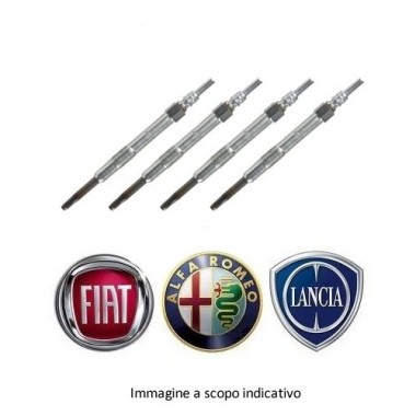 Kit 4 candelette Originali Fiat (55200817)