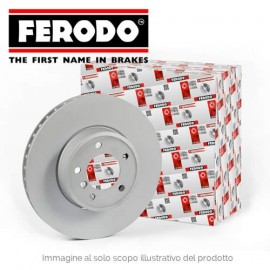 DDF1072 Coppia Dischi Freno Anteriori ORIGINALI Ferodo