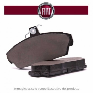 Kit pastiglie freno anteriori e posteriori Lancia Delta III 1.6 MJT 120cv/88kw Kit pastiglie freno anteriori e posteriori Lancia Delta III 1.6 MJT 120cv/88kw