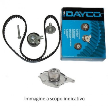 Kit distribuzione DAYCO + Pompa acqua GGT + Cinghia Servizi + Cuscinetto Cinghia Servizi DAYCO PEUGEOT 207 1.6 HDI 90CV