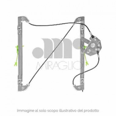 30/1143 Meccanismo Alzavetro Alzacristalli Anteriore Sinistro senza motorino Alfa Romeo 159