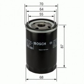 0986452041 Filtro olio BOSCH