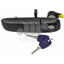 80/488 Maniglia porta lato Sx con chiave Fiat Panda dal 2003 