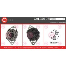 Alternatore marca CASCO CAL30103OS